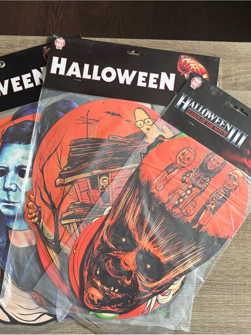 Trick or Treat Studios Halloween Wall Decor Michael Myers - 3 Packa